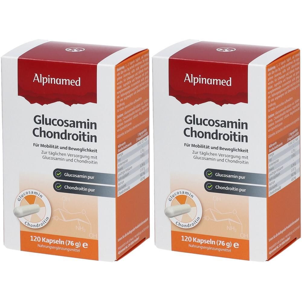 Alpinamed Glucosamin Chondroitin 2x 2x120 St Kapseln