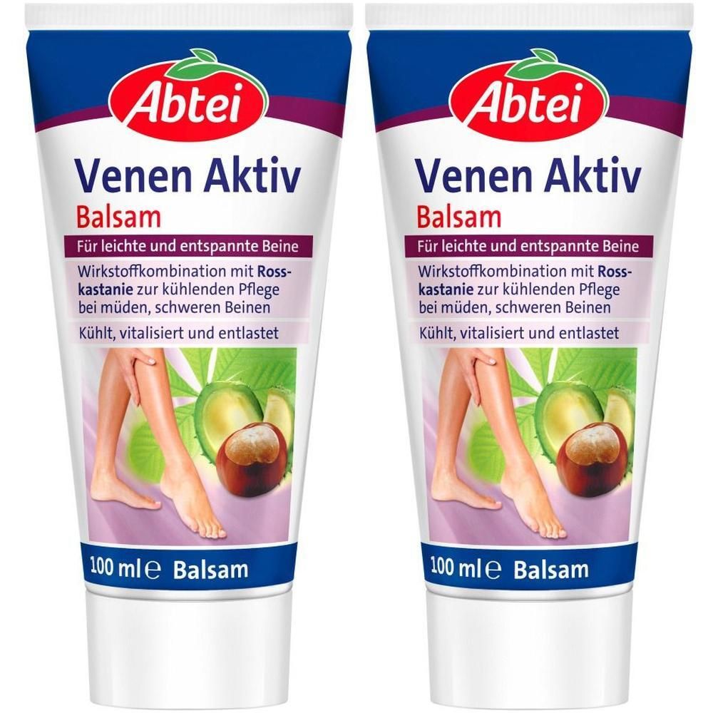 Abtei Venen Aktiv Balsam 2x 2x100 ml
