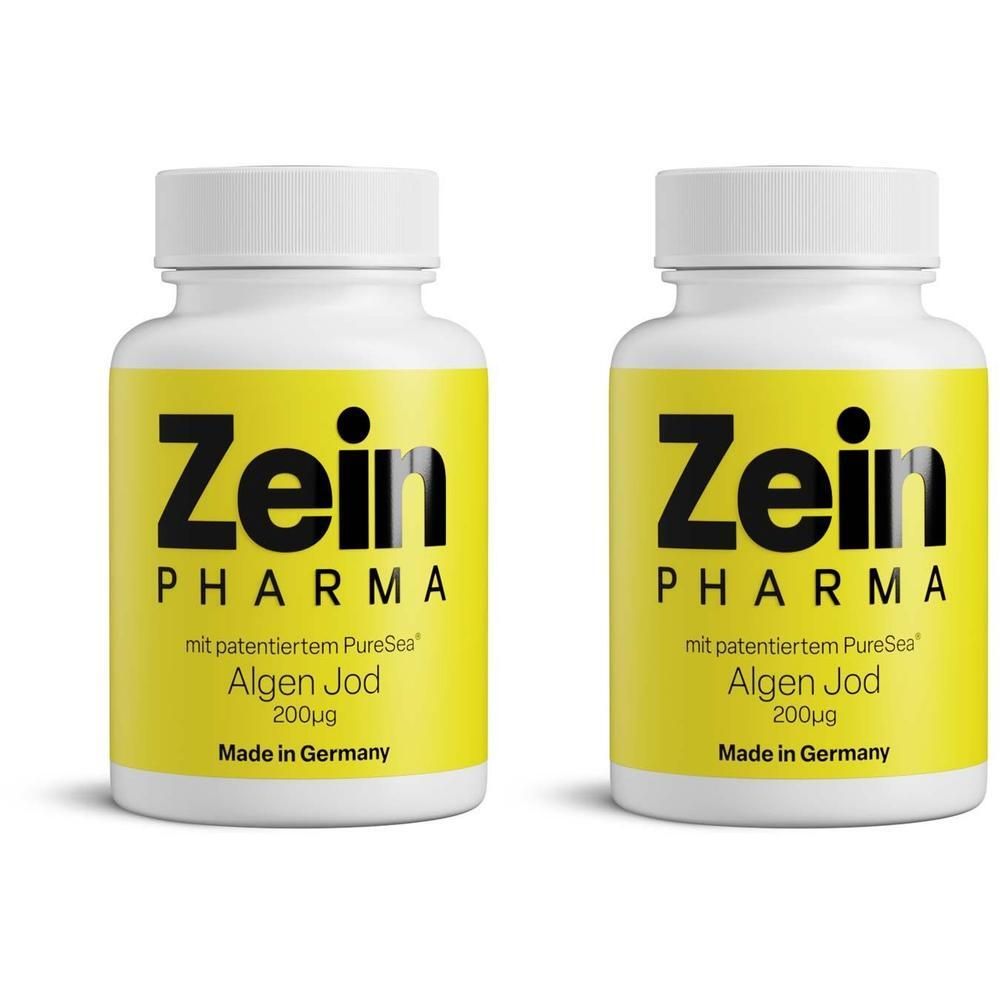 Zeinpharma Algen Jod 200 µg Kapseln 2x 2x60 St