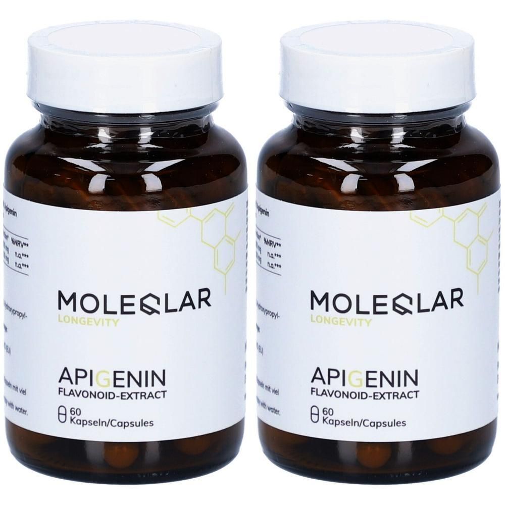Moleqlar Apigenin Flavonoid Extract Kapseln 2x 2x60 St