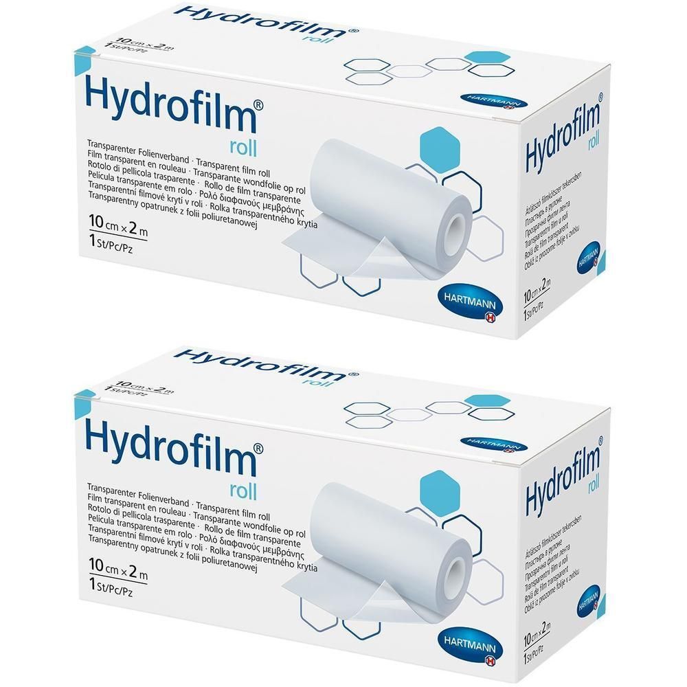 Hydrofilm roll wasserdichter Folienverb.10 cmx2 m 2x 2x1 St Verband