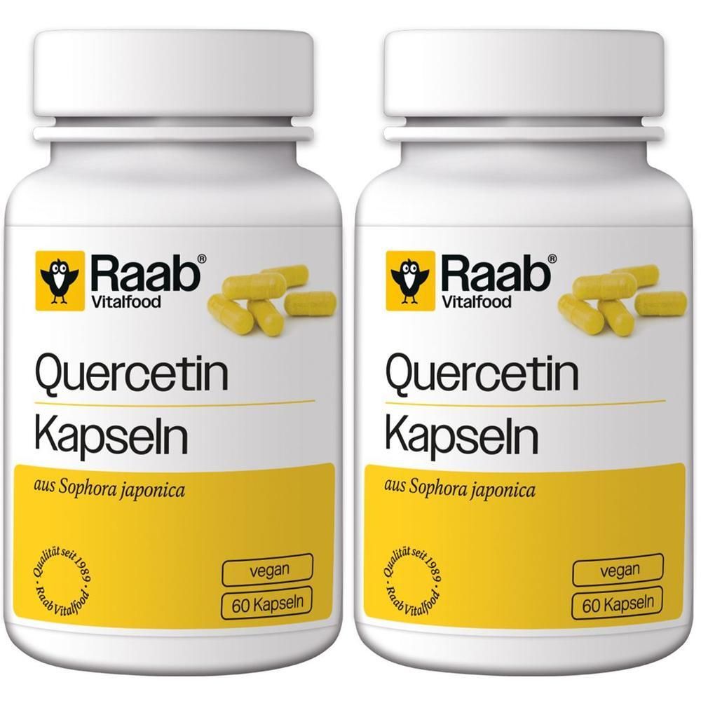 Raab Vitalfood Quercetin Kapseln 2x 2x60 St