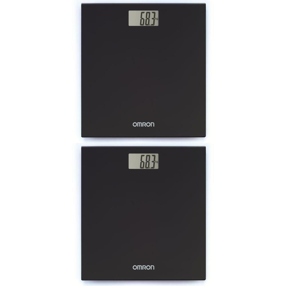 Omron Hn-289 digitale Personenwaage schwarz 2x 2x1 St
