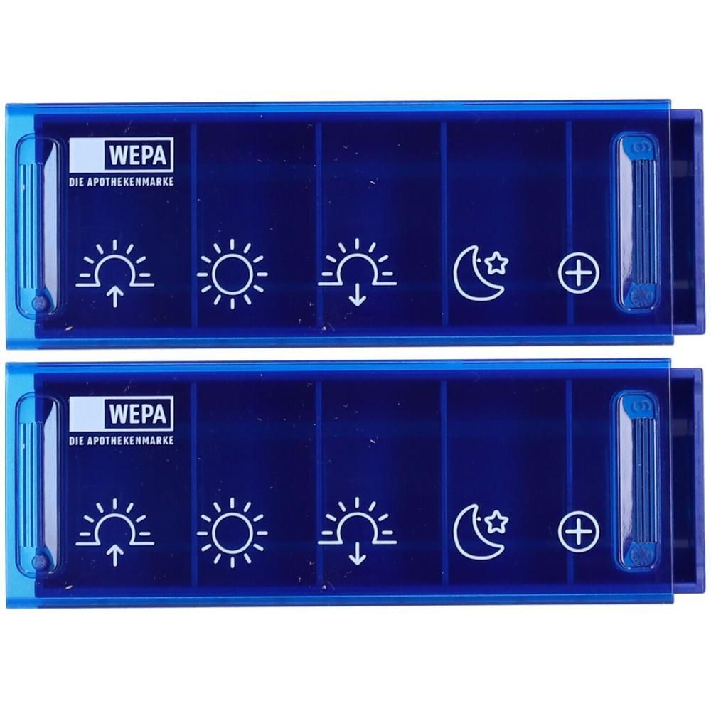 Wepa Tagesbox Piktogramme farbig sortiert 2x 2x1 St