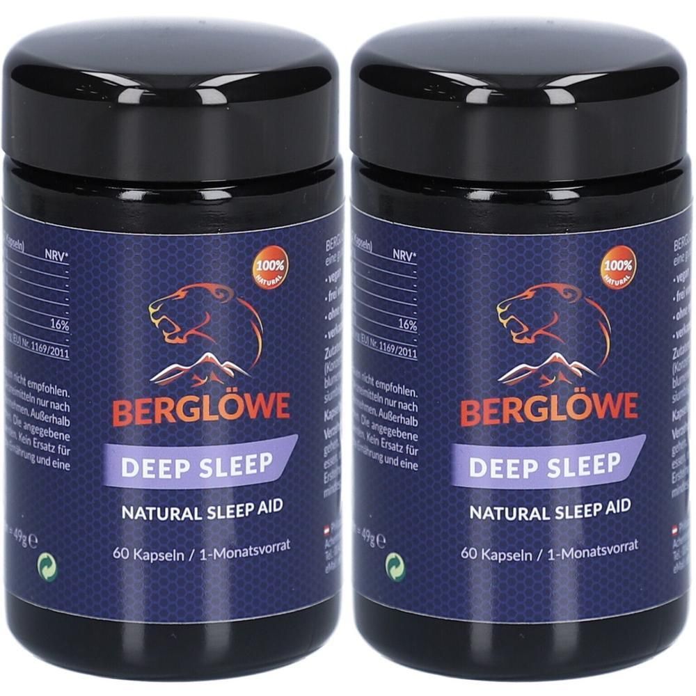 Deep Sleep, vegane Kapseln 2x 2x49 g