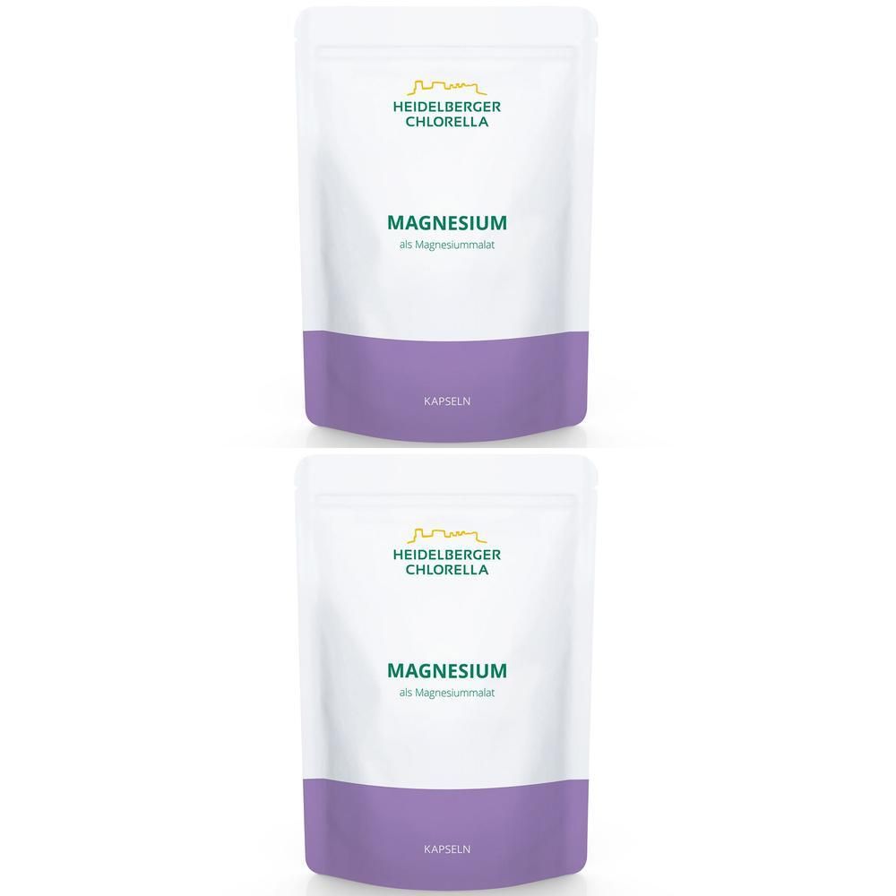 Magnesium ALS Magnesiummalat Kapseln 2x 2x216 g
