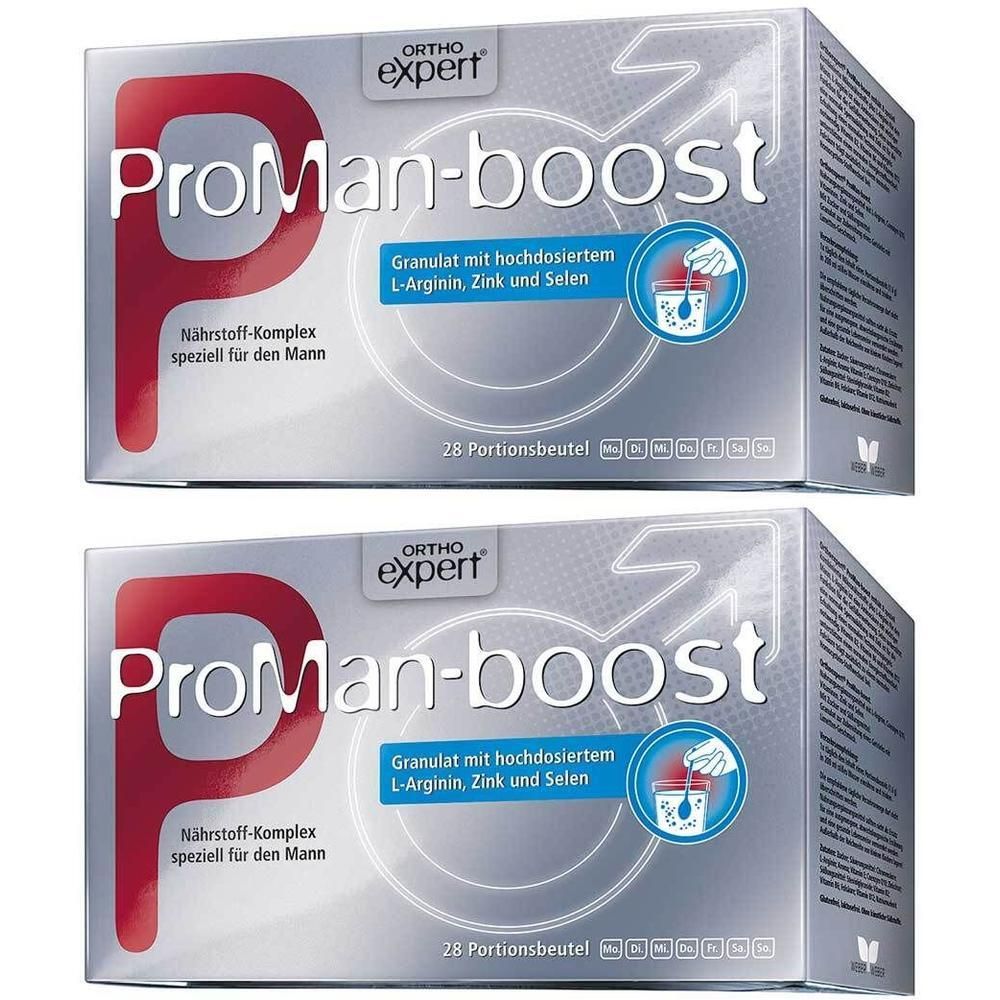 Orthoexpert ProMan-boost Granulat 2x 2x28 St