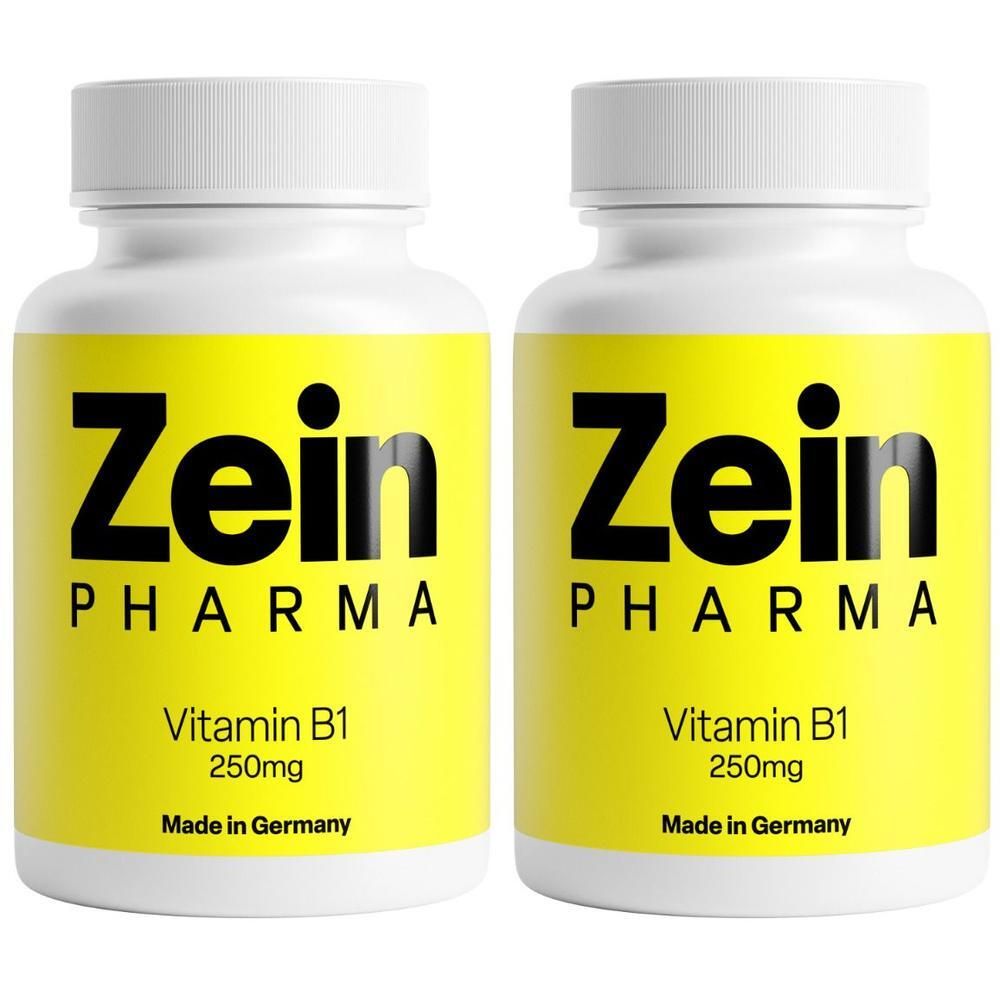 Vitamin B1 Thiamin 250 mg Kapseln ZeinPharma 2x 2x60 St