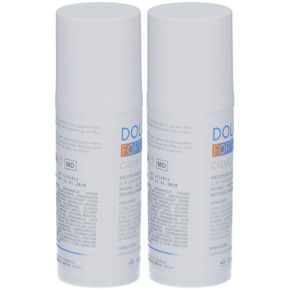 Doloridin Forte Creme bei Muskel-u.Gelenkschmerzen 2x 2x50 ml