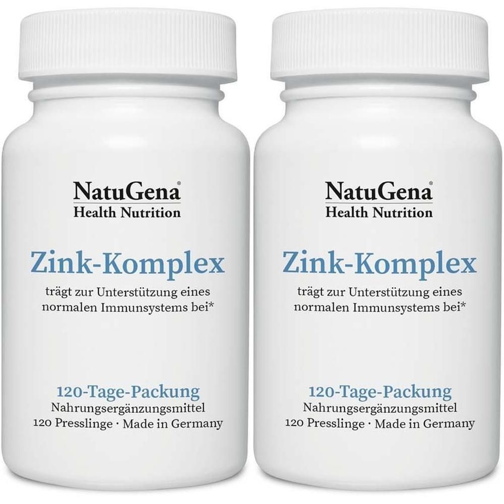Zink-Komplex Presslinge 2x 2x40 g