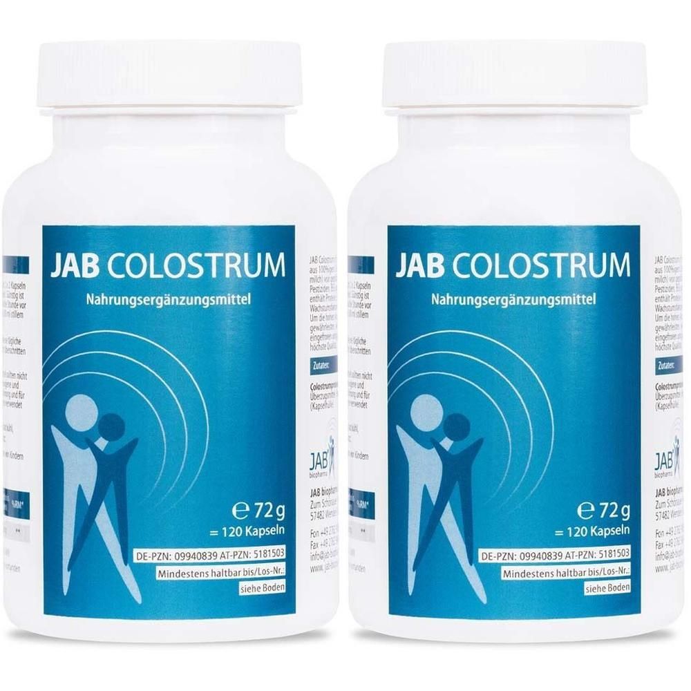 JAB Colostrum Kapseln 2x 2x120 St