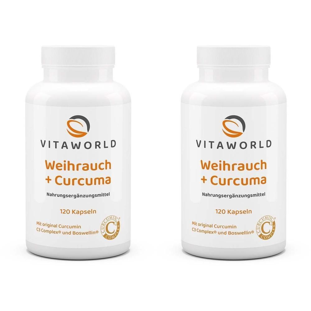 Weihrauch+Curcuma Kapseln 2x 2x120 St