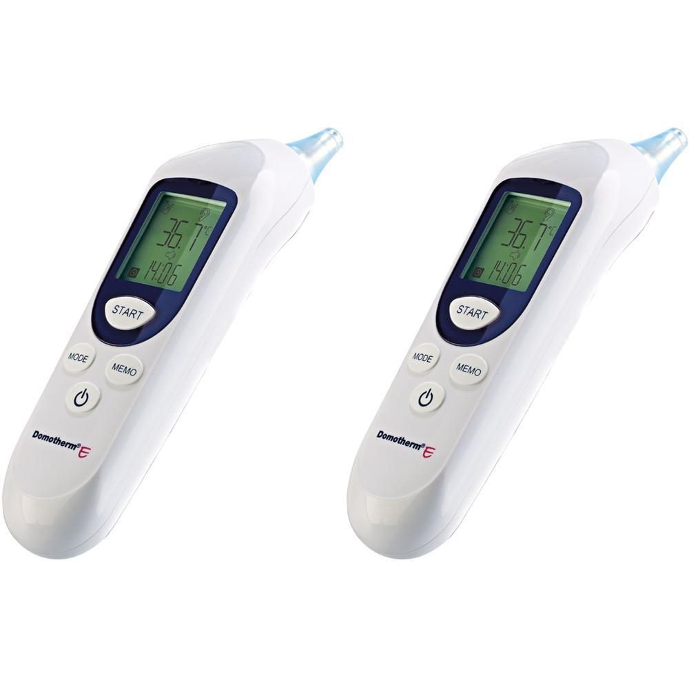 Domotherm E Infrarot-Ohrthermometer schutzhül.frei 2x 2x1 St
