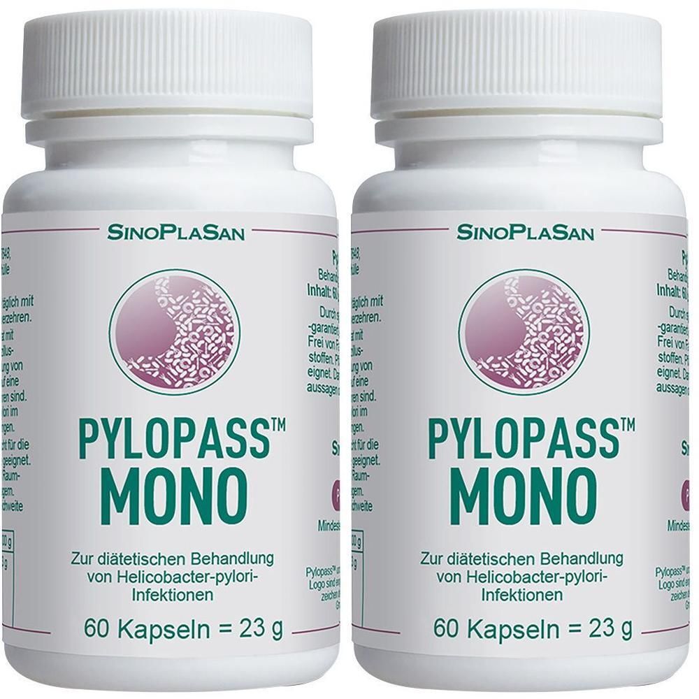 Pylopass Mono 200 mg bei Helicobacter pylori Kaps. 2x 2x60 St Kapseln