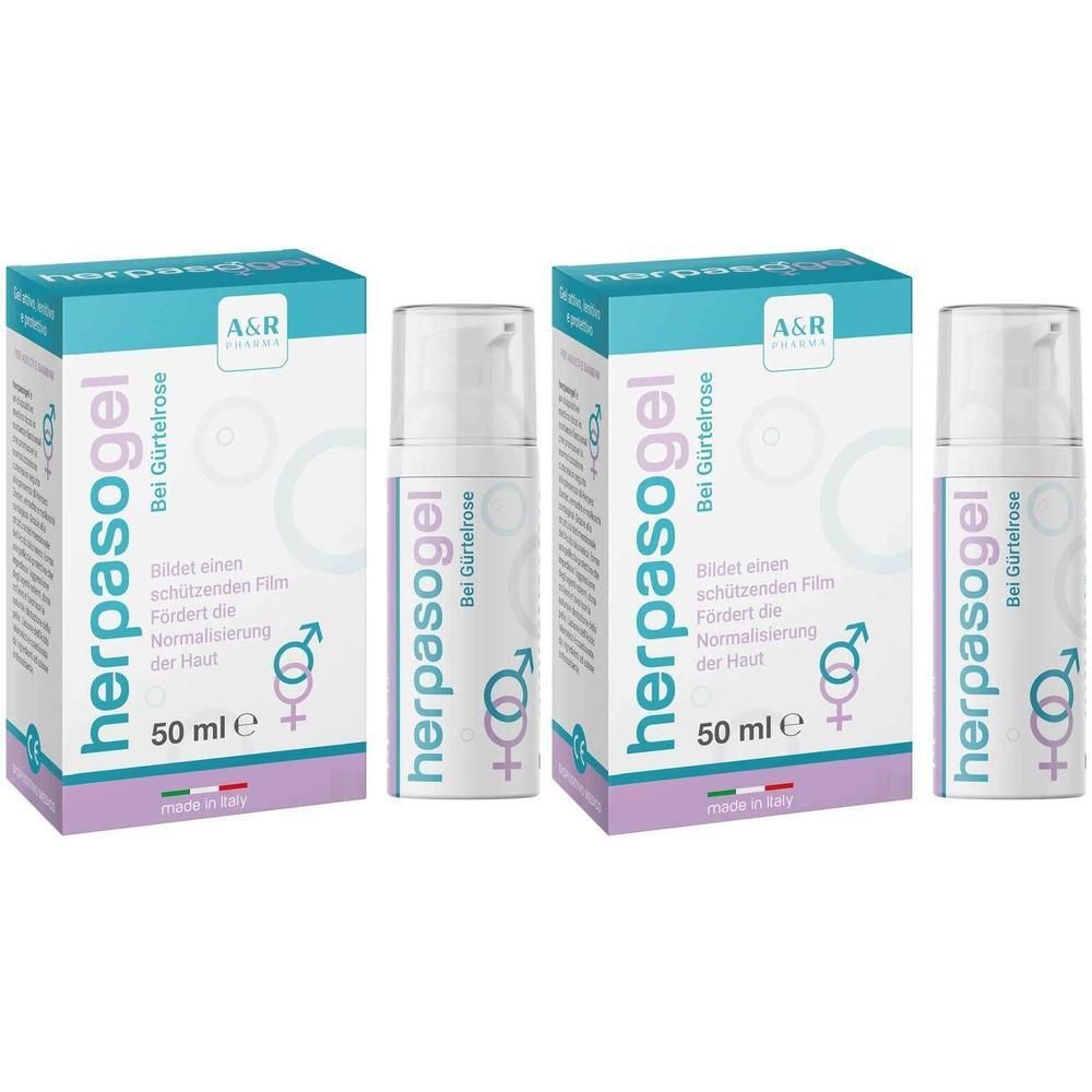 Herpasogel bei Gürtelrose 2x 2x50 ml Gel