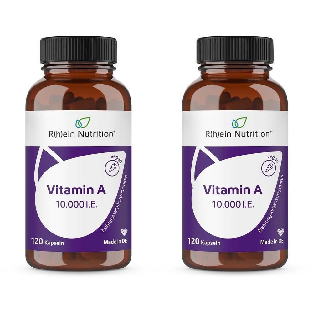 Vitamin A 10.000 I.e. Kapseln 2x 2x120 St