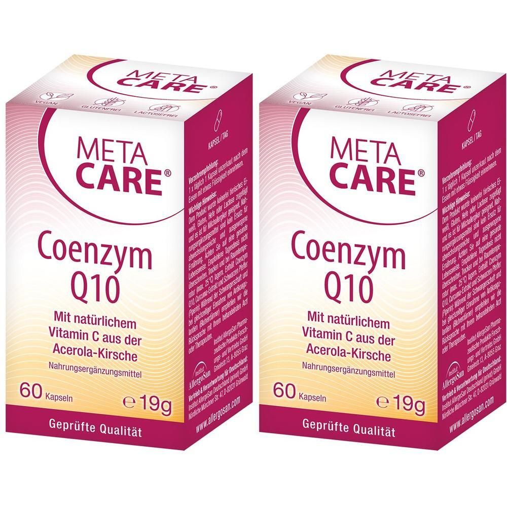 Meta-Care Coenzym Q10 Kapseln 2x 2x60 St