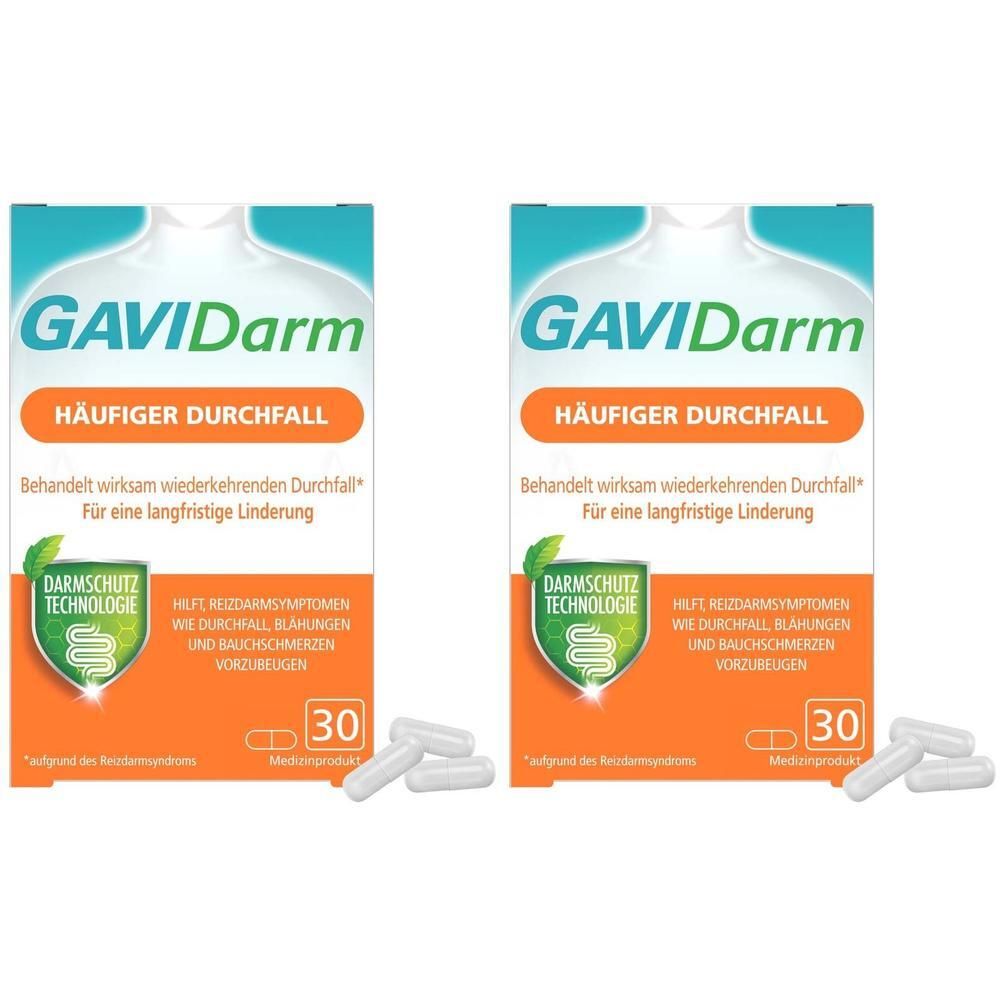 Gavidarm Häufiger Durchfall Kapseln 2x 2x30 St