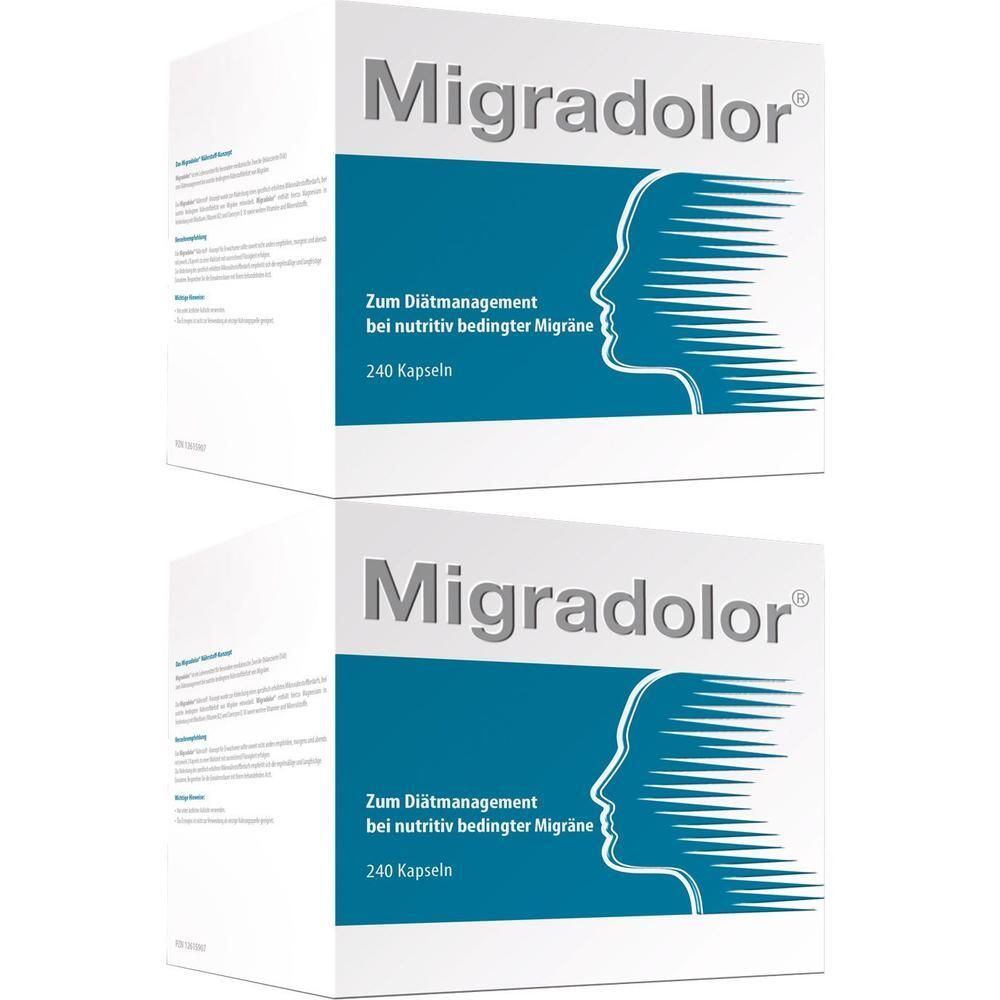 Migradolor Vorteilspackung Kapseln 2x 2x240 St