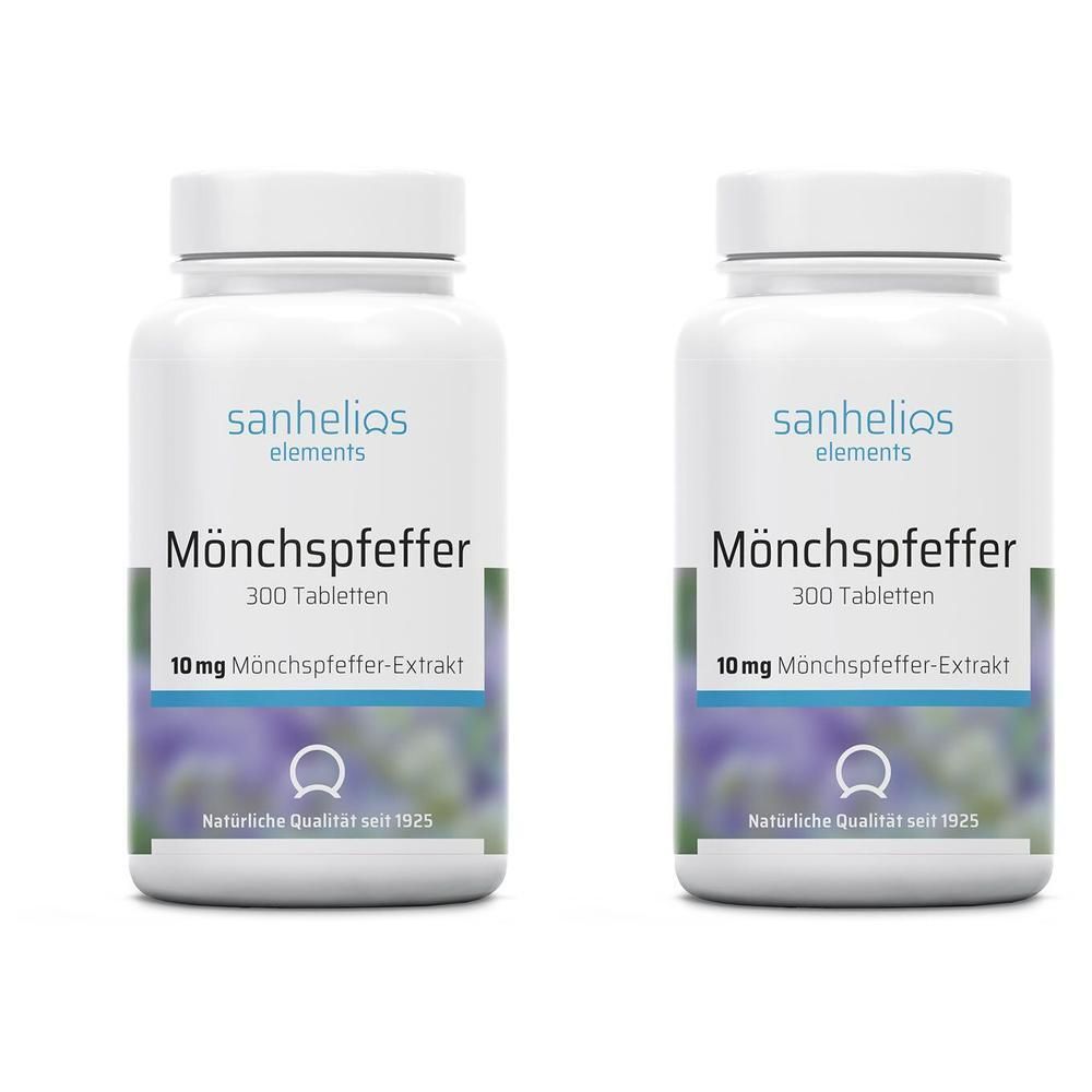 Sanhelios Mönchspfeffer 10 mg Tabletten 2x 2x300 St