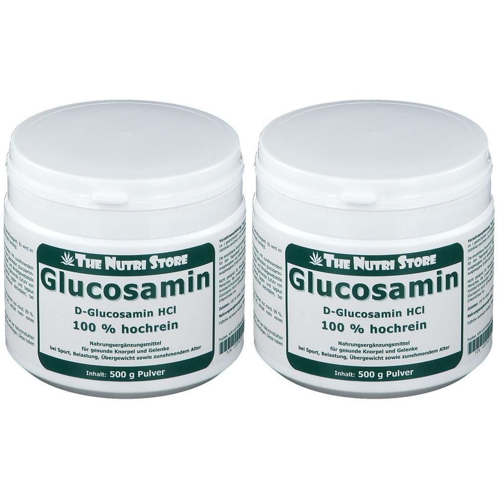 Glucosamin 100% rein Pulver 2x 2x500 g