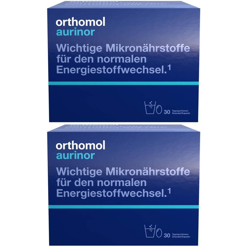 Orthomol aurinor Granulat/Kaps.Kombipack. 2x 2x30 St Granulat