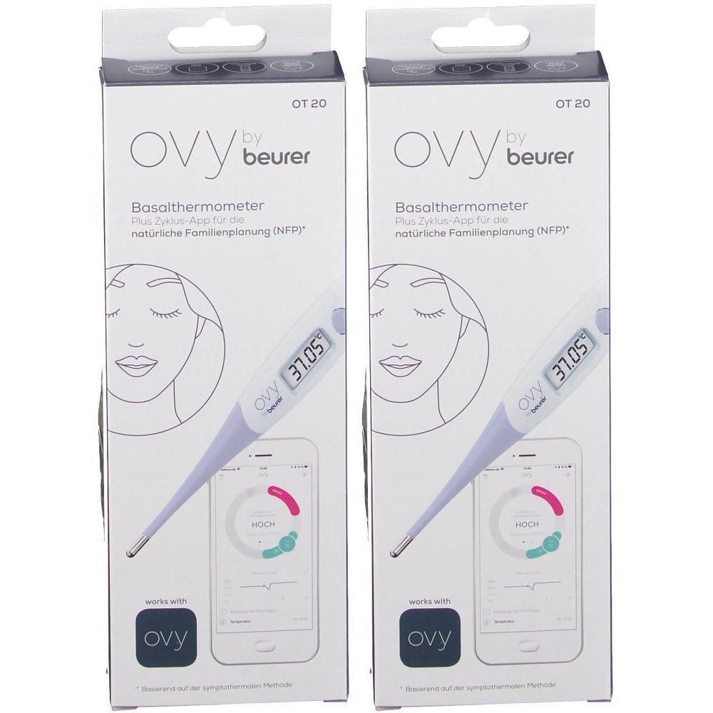 Beurer Ot20 Basalthermometer+Zyklus-App Ovy 2x 2x1 St