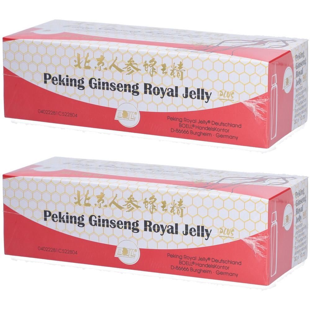 Peking Ginseng Royal Jelly Plus Trinkampullen 2x 2x30x10 ml