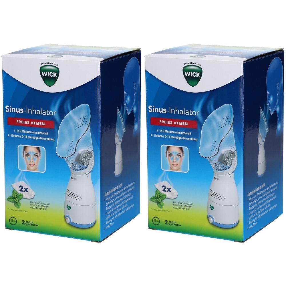 Wick elektrischer Sinus-Inhalator 2x 2x1 St