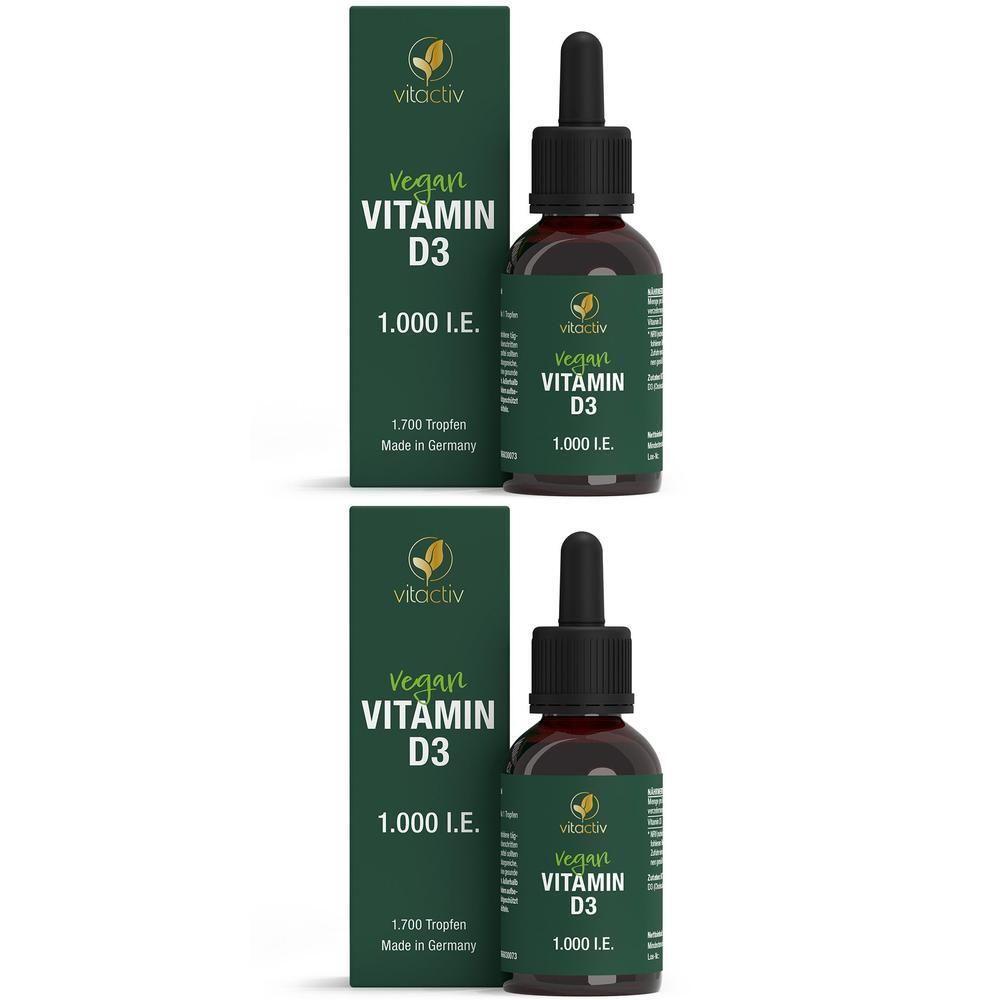 Vitamin D3 Tropfen 2x 2x50 ml