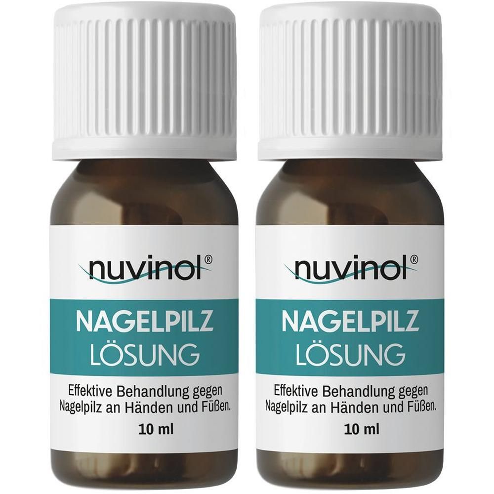Nuvinol Nagelpilz Lösung 2x 2x10 ml