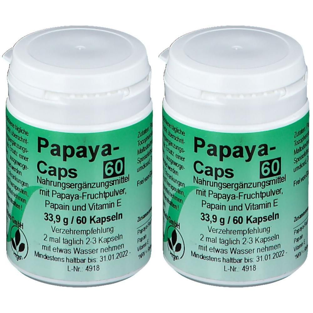 Papaya Caps Kapseln 2x 2x60 St