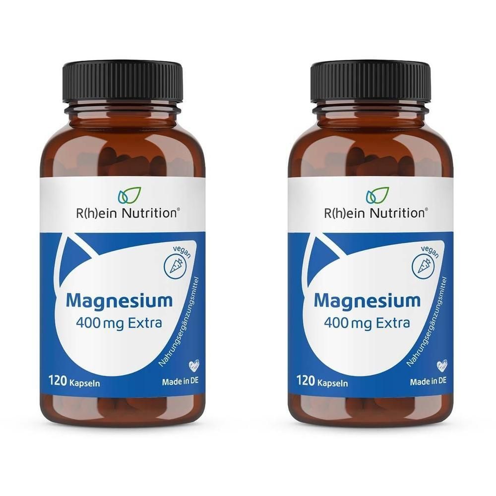 Magnesium 400 mg Extra Kapseln 2x 2x120 St