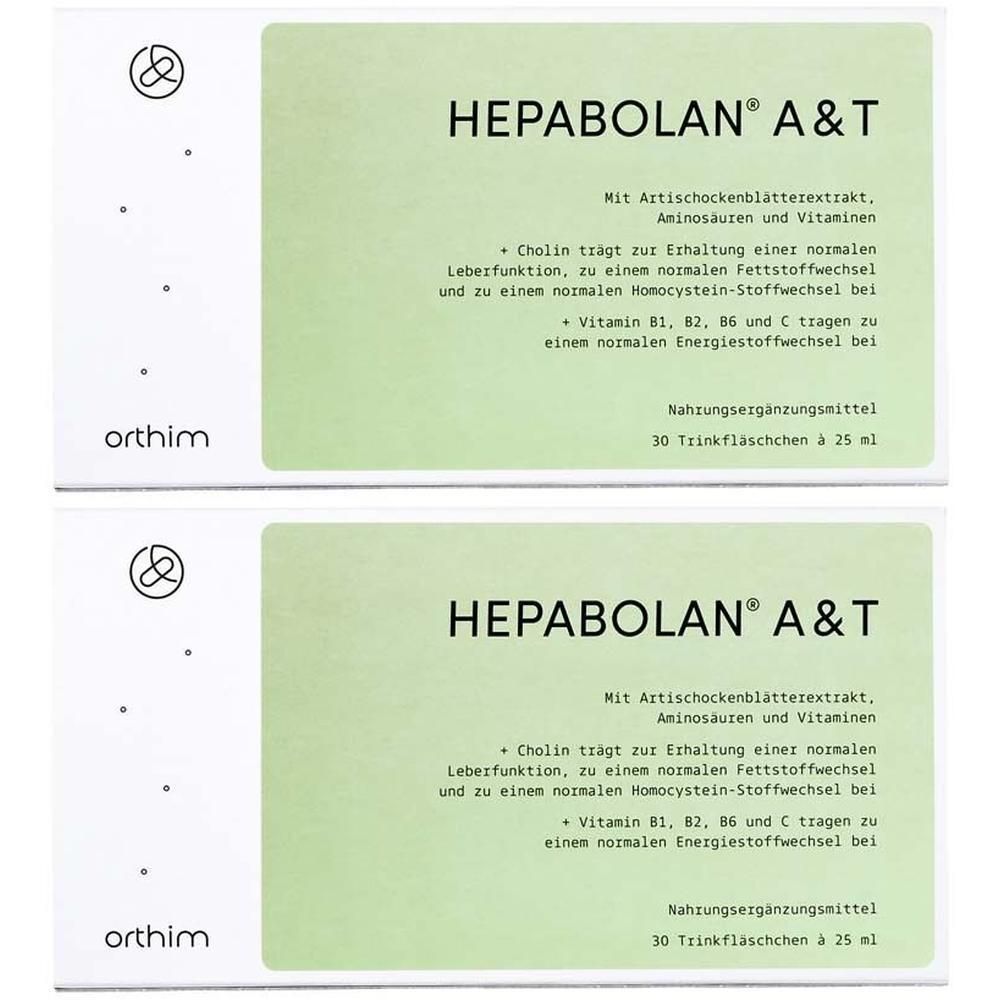 Hepabolan A&T Trinkampullen 2x 2x30x25 ml