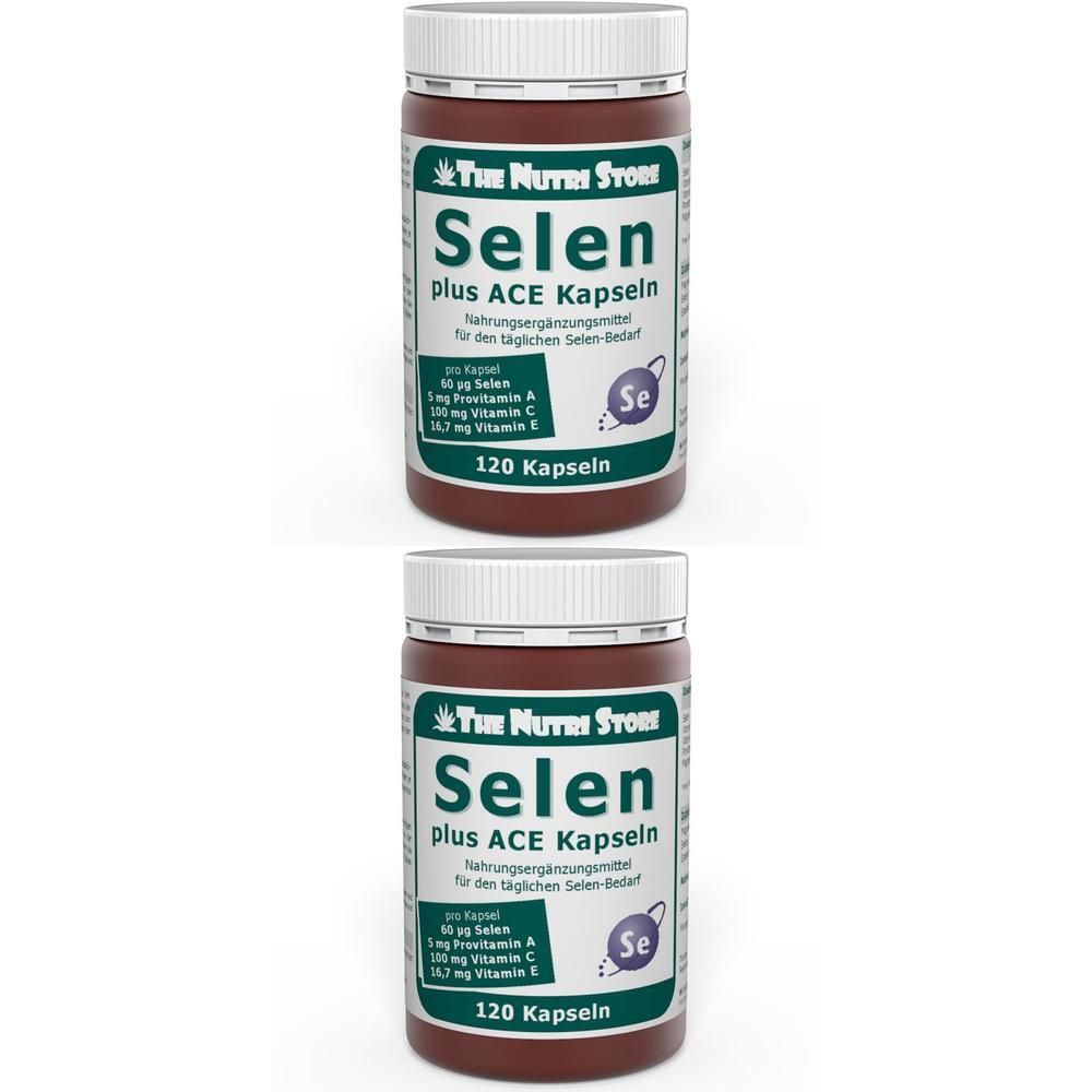 Selen 60 µg plus ACE Kapseln 2x 2x120 St