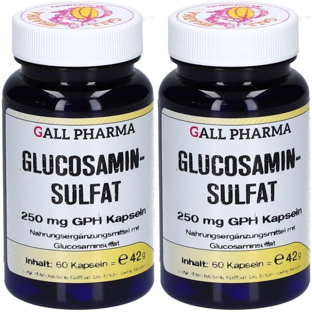 Glucosaminsulfat 250 mg GPH Kapseln 2x 2x60 St