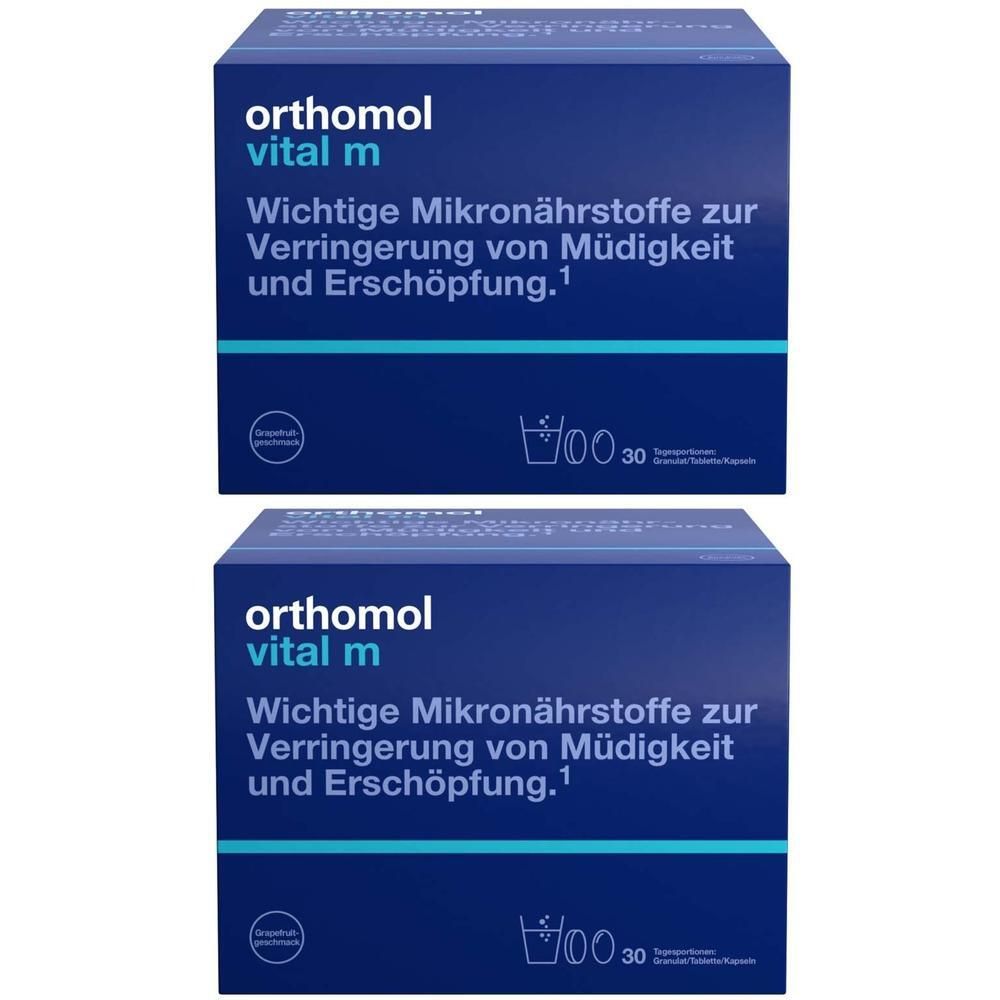 Orthomol Vital M Grapefruit Gran./Kap./Tab.Kombip. 2x 2x30 St Granulat