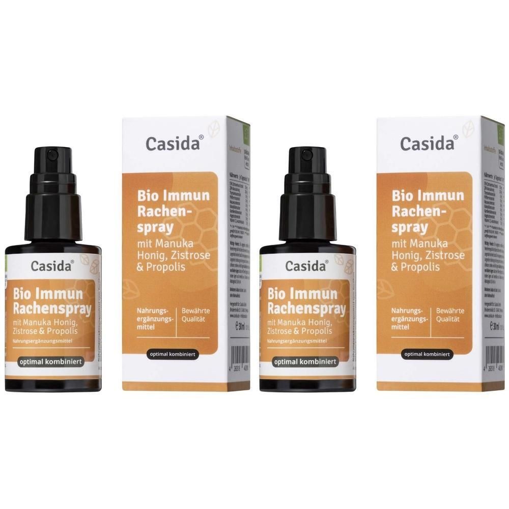 Immun Rachenspray m.Manuka+Zistrose+Propolis 2x 2x30 ml Spray