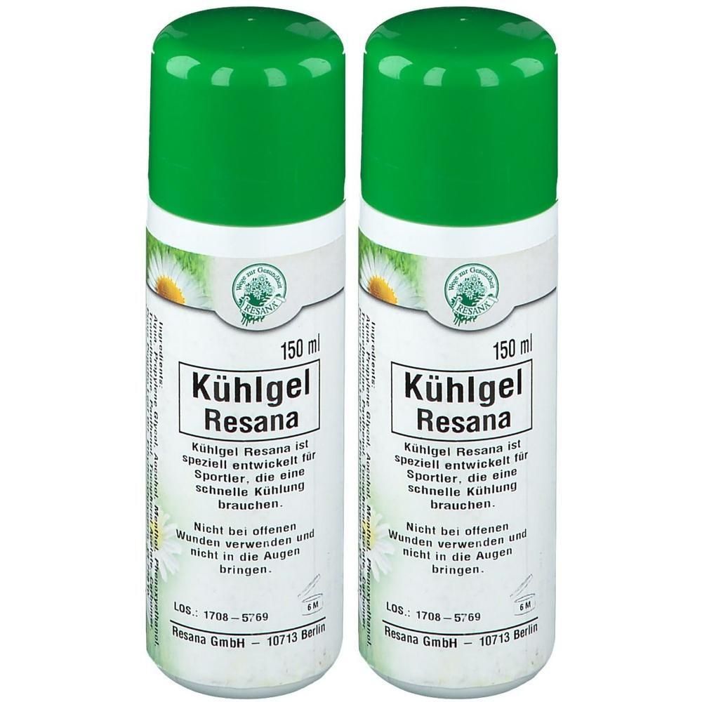 Kühlgel Resana flüssig 2x 2x150 ml Flüssigkeit