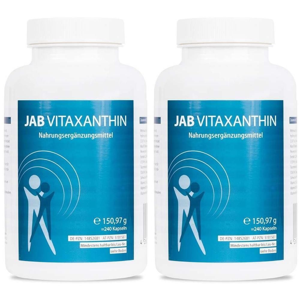 JAB Vitaxanthin Kapseln 2x 2x240 St