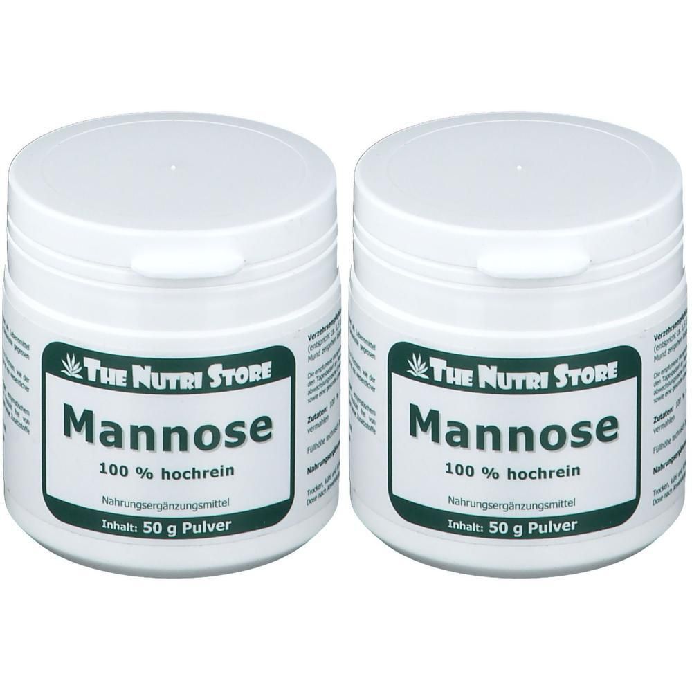 Mannose 100% rein Pulver 2x 2x50 g
