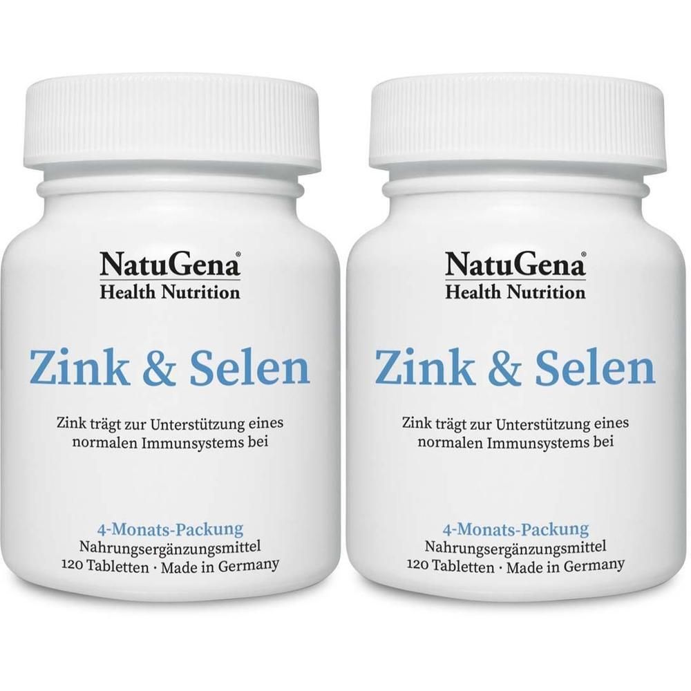 Zink & Selen Tabletten 2x 2x120 St