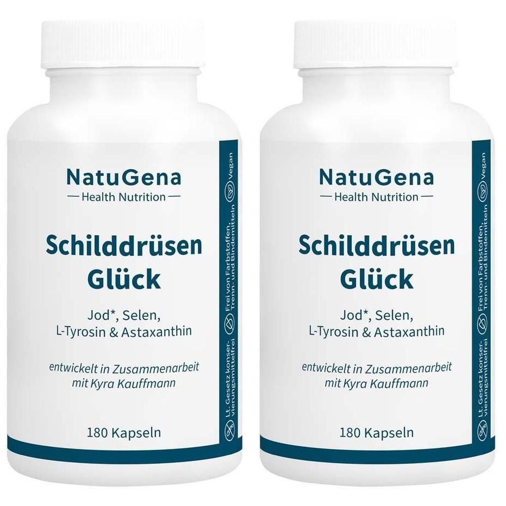 SCHILDDRÜSENGlück Jod+Selen+L-Tyrosin Kapseln 2x 2x180 St