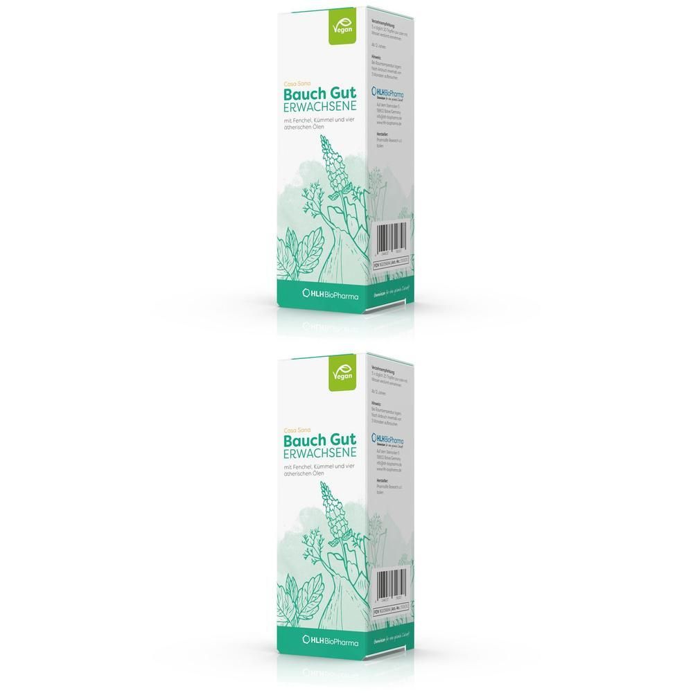 Casa Sana Bauch Gut Erwachsene Tropfen 2x 2x50 ml