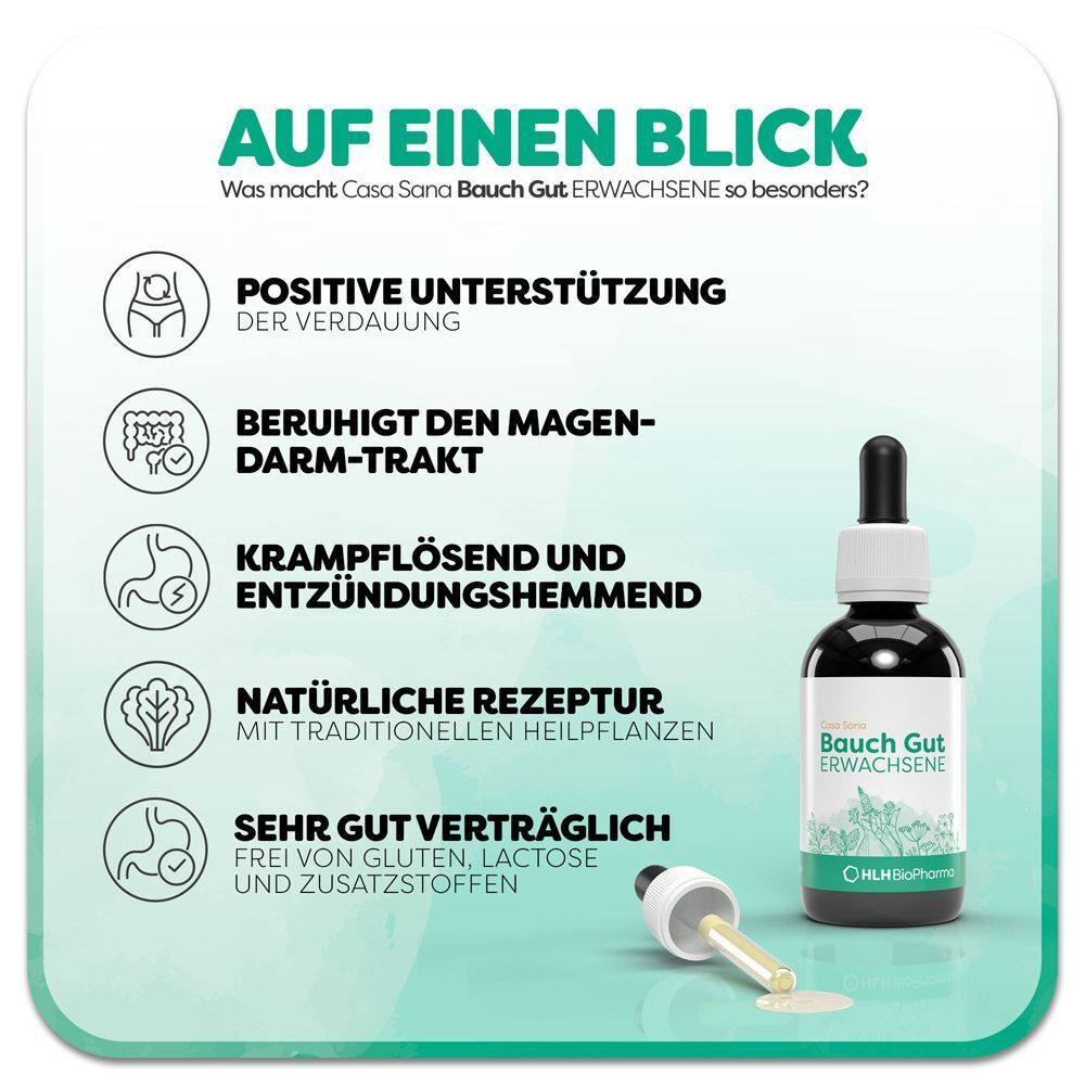 Casa Sana Bauch Gut Erwachsene