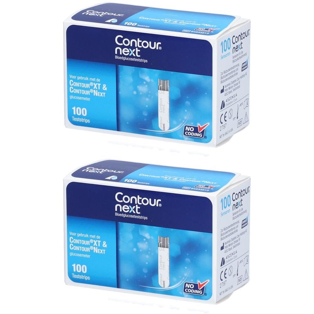 Contour Next Sensoren Teststreifen 2x 2x100 St