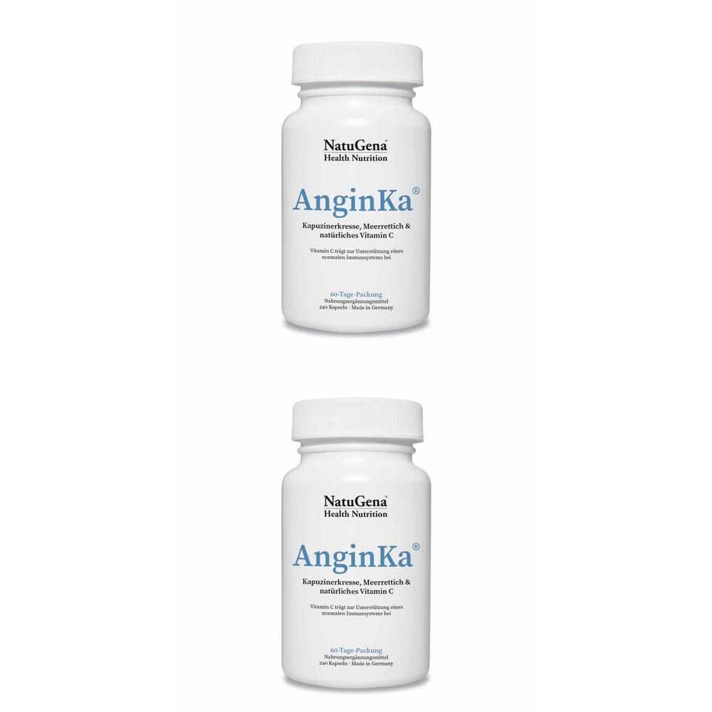 Anginka Kapuzinerkresse+hochdosier.Vitamin C Kaps. 2x 2x240 St Kapseln