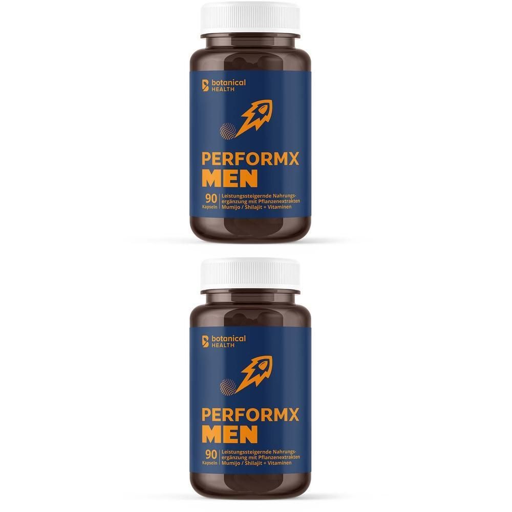 Performx MEN hochdos.Mumijo Shilajit Vitamine Kps. 2x 2x90 St Kapseln