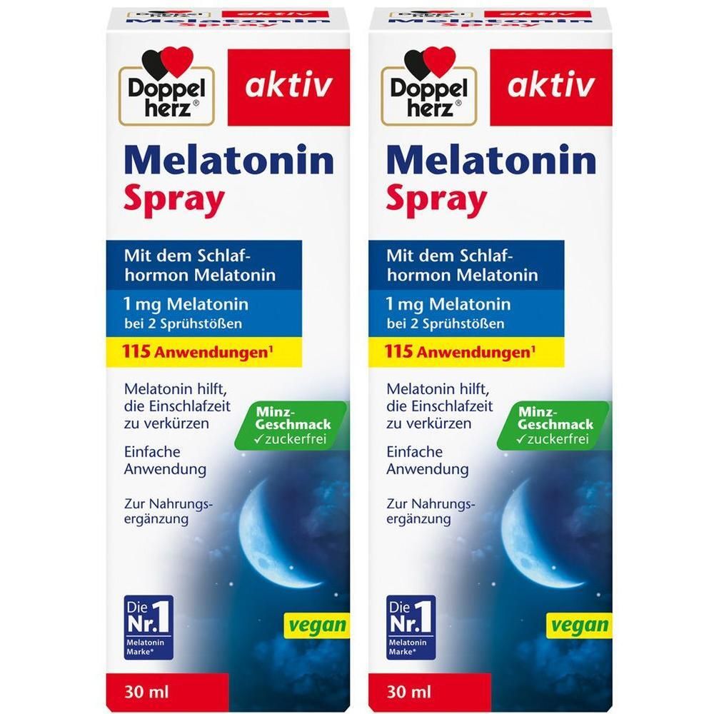 Doppelherz Melatonin Spray 2x 2x30 ml