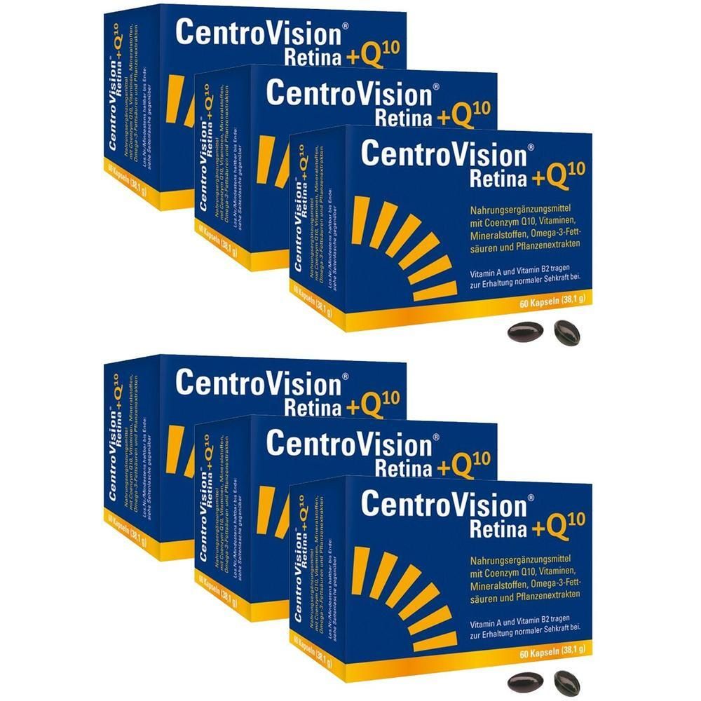 Centrovision Retina+Q10 Kapseln 2x 2x180 St